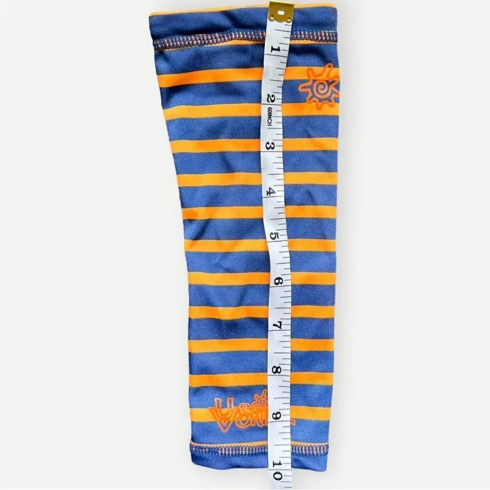UVSkinz Kids Striped Sun Protection Pool Beach Leg Covers. 12-24 Months.